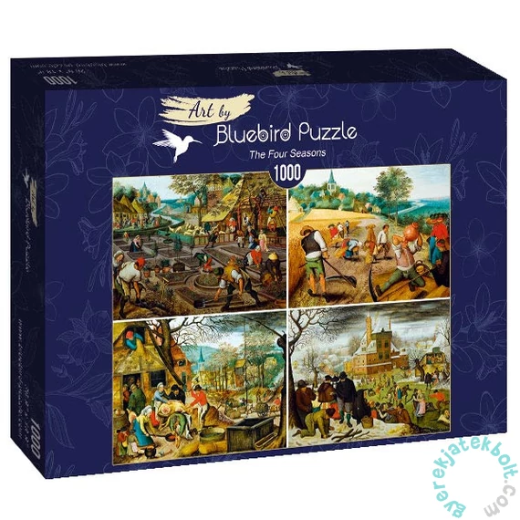 Bluebird 1000 db-os Art by puzzle - Pieter Brueghel the Younger - The Four Seasons (60020)