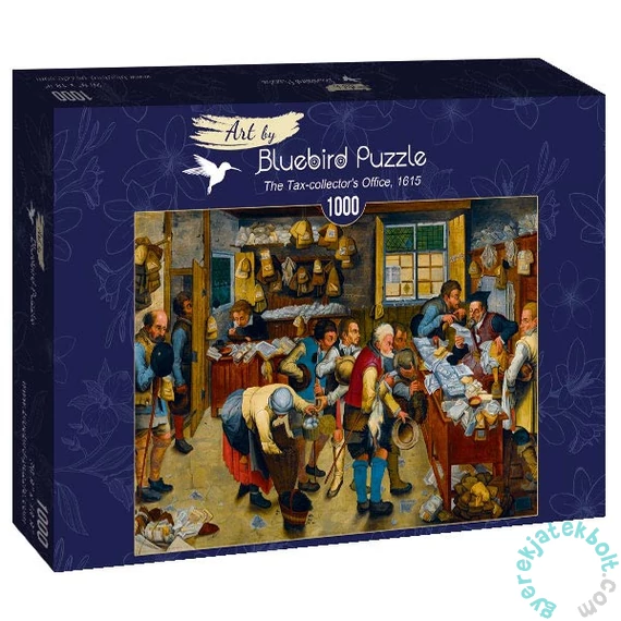 Bluebird 1000 db-os Art by puzzle - Pieter Brueghel the Younger - The Tax-collector's Office, 1615 (60085)