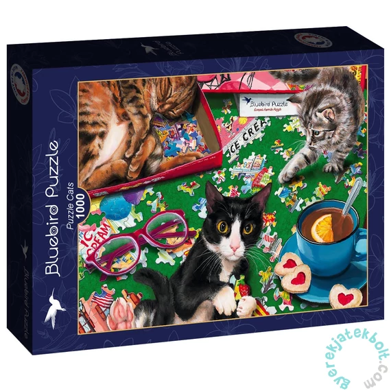 Bluebird 1000 db-os puzzle - Puzzle Cats (90030)