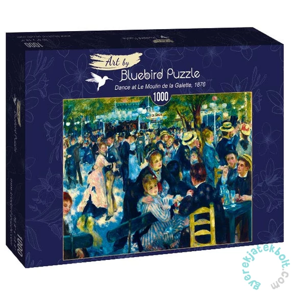 Bluebird 1000 db-os Art by puzzle - Renoir - Dance at Le Moulin de la Galette, 1876 (60049)