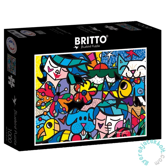 Bluebird 1000 db-os puzzle - Romero Britto - Britto Garden (90018)