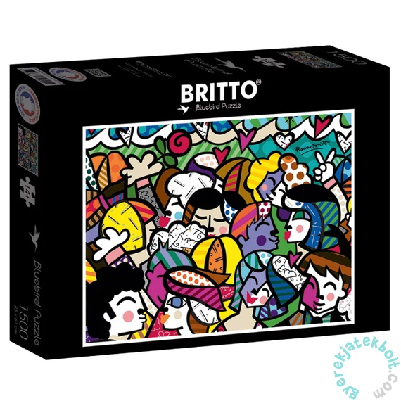 Bluebird 1500 db-os puzzle - Romero Britto - Looking into the future (90021)