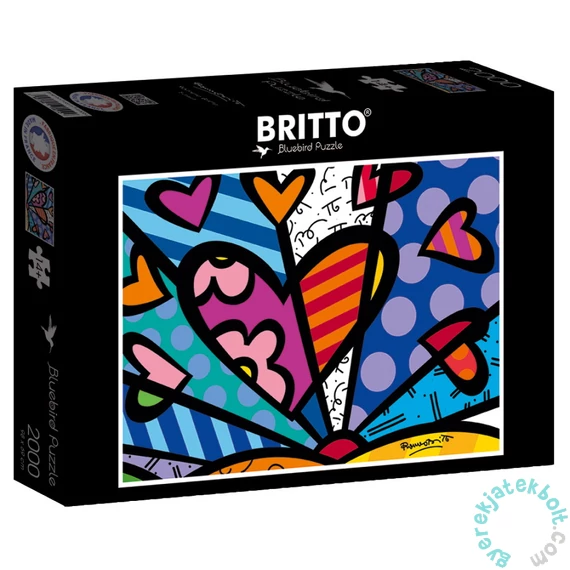 Bluebird 2000 db-os puzzle - Romero Britto - Sunset (90024)