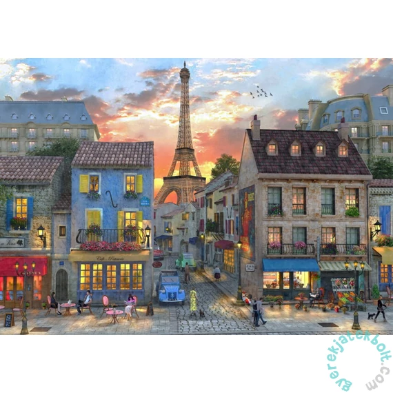 Bluebird 2000 db-os puzzle - Streets of Paris (90013)