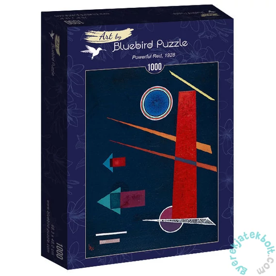 Bluebird 1000 db-os Art by puzzle - Vassily Kandinsky - Powerful Red, 1928 (60127)