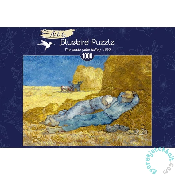 Bluebird 1000 db-os Art by puzzle - Vincent Van Gogh - The siesta (after Millet), 1890 (60115)