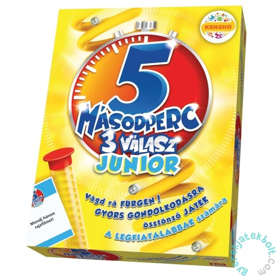 Megableu 5 másodperc 3 válasz junior társasjáték (678803)