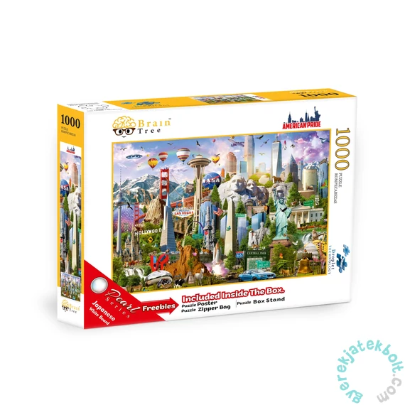 Brain Tree 1000 db-os puzzle - American Pride (2102130)