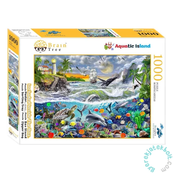Brain Tree 1000 db-os puzzle - Aquatic Island (2102043)