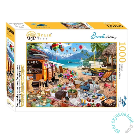 Brain Tree 1000 db-os puzzle - Beach Holiday (2102074)