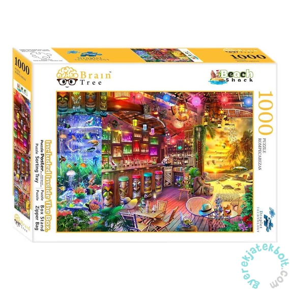 Brain Tree 1000 db-os puzzle - Beach Shack (2102077)