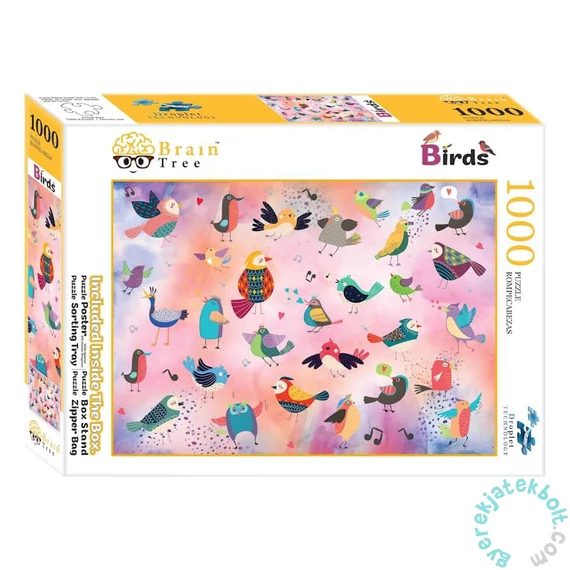 Brain Tree 1000 db-os puzzle - Birds (2102051)