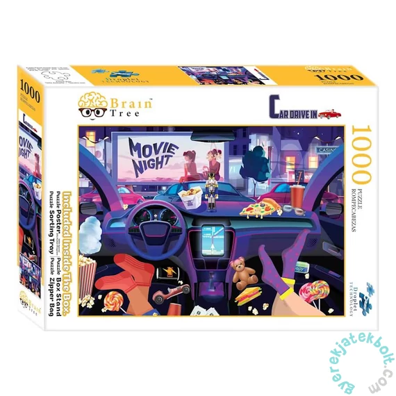 Brain Tree 1000 db-os puzzle - Car Drive (2102108)