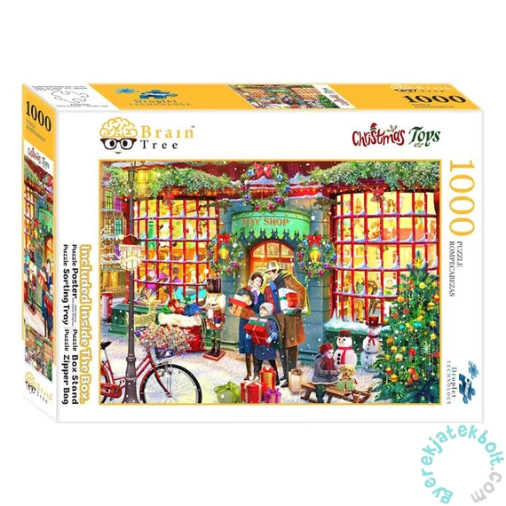 Brain Tree 1000 db-os puzzle - Chirstmas Toys (2102117)