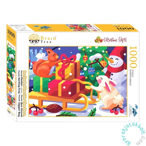 Brain Tree 1000 db-os puzzle - Christmas Gifts (2102106)
