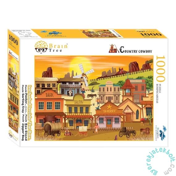 Brain Tree 1000 db-os puzzle - Country Cowboys (2102107)