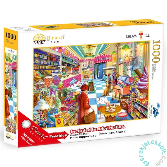 Brain Tree 1000 db-os puzzle - Cream & Ice (2102149)
