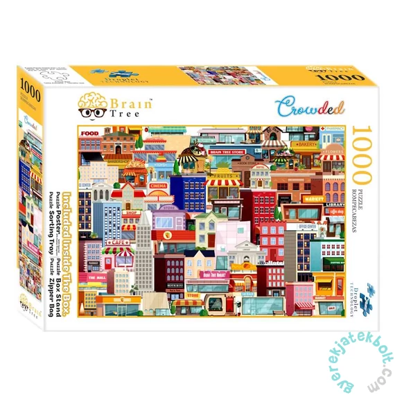 Brain Tree 1000 db-os puzzle - Crowded (2101022)