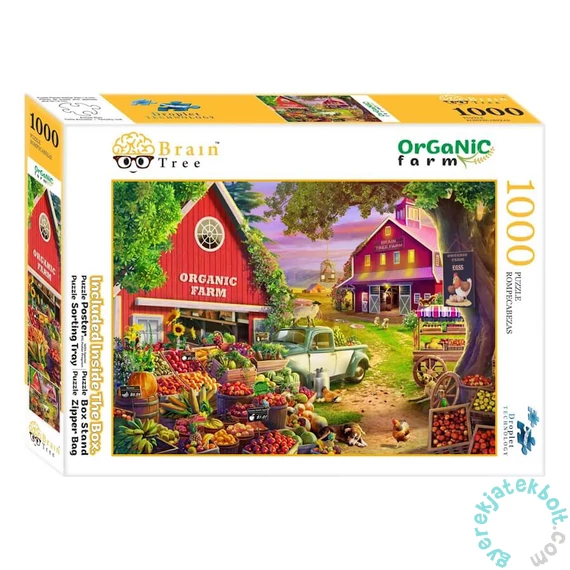 Brain Tree 1000 db-os puzzle - Organic Farm (2102073)