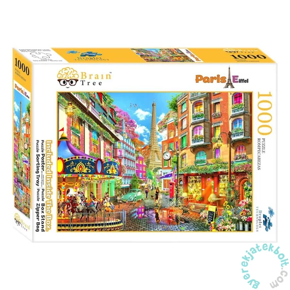 Brain Tree 1000 db-os puzzle - Paris Eiffel (2102119)