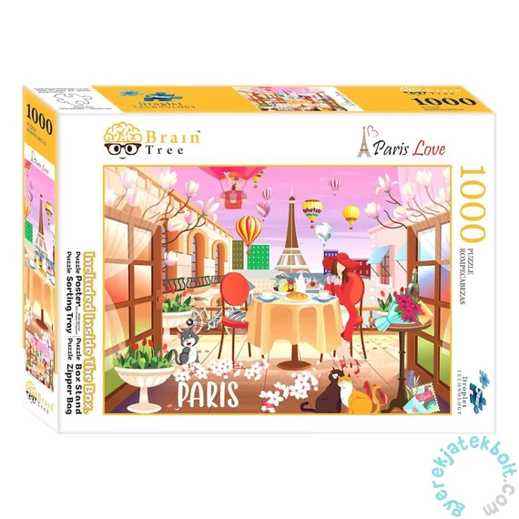 Brain Tree 1000 db-os puzzle - Paris Love (2102103)