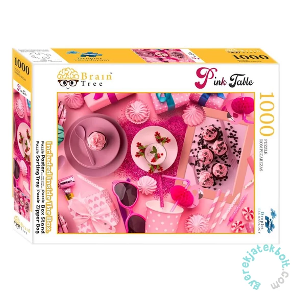 Brain Tree 1000 db-os puzzle - Pink Table (2102032)