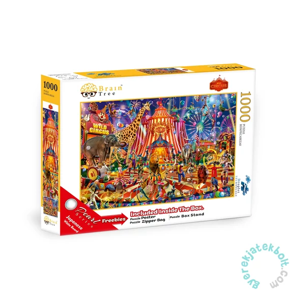 Brain Tree 1000 db-os puzzle - Wild circus (2102123)