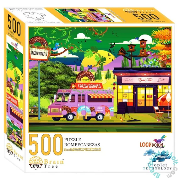 Brain Tree 500 db-os puzzle - Lockdown (2202007)