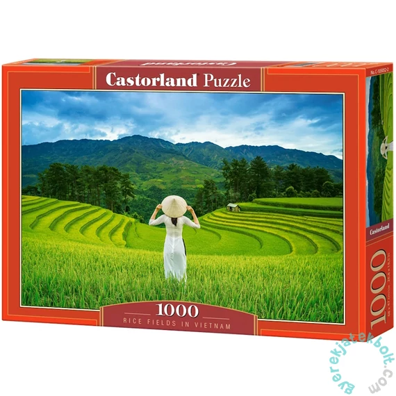 Castorland 1000 db-os puzzle - Rice Fields in Vietnam (C-105052)