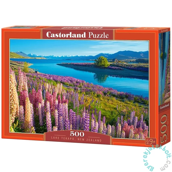 Castorland 500 db-os puzzle - Tekapo-tó, Új-Zéland- (B-53896)