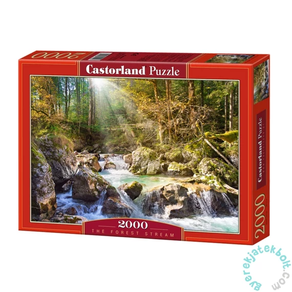 Castorland 2000 db-os puzzle - Erdei patak (C-200382)