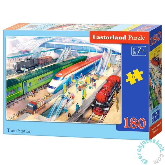 Castorland 180 db-os puzzle - Vasútállomás (B-018475)