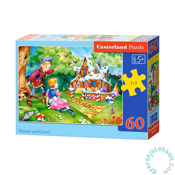 Castorland 60 db-os puzzle - Jancsi és Juliska (B-066216)