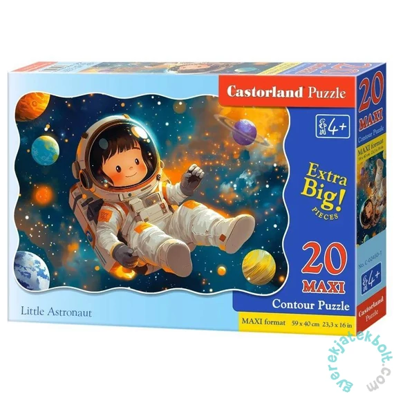 Castorland 20 db-os Maxi puzzle - Kis asztronauta (C-02450)
