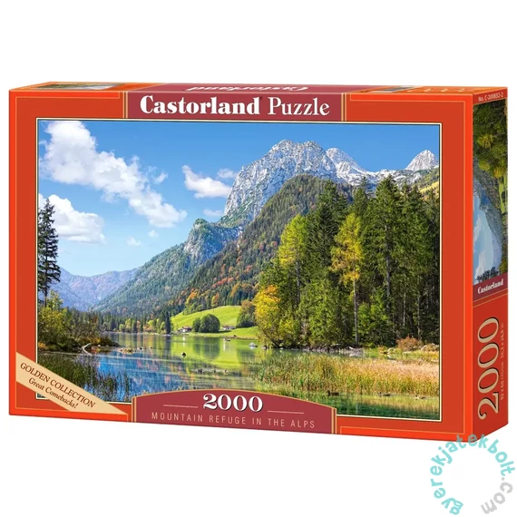 Castorland 2000 db-os puzzle - Hegyi menedék az alpokban (C-200832)