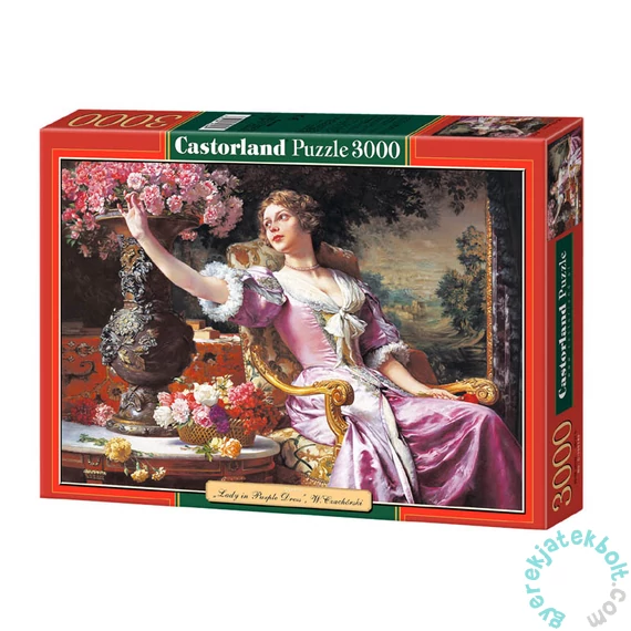 Castorland 3000 db-os puzzle - Rózsás Hölgy (C-300020)