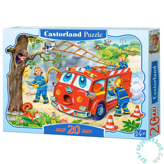 Castorland 20 db-os MAXI puzzle - Tűzoltó brigád (C-02146)
