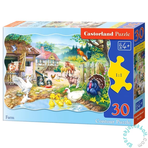 Castorland 30 db-os puzzle - Farm (B-03310)
