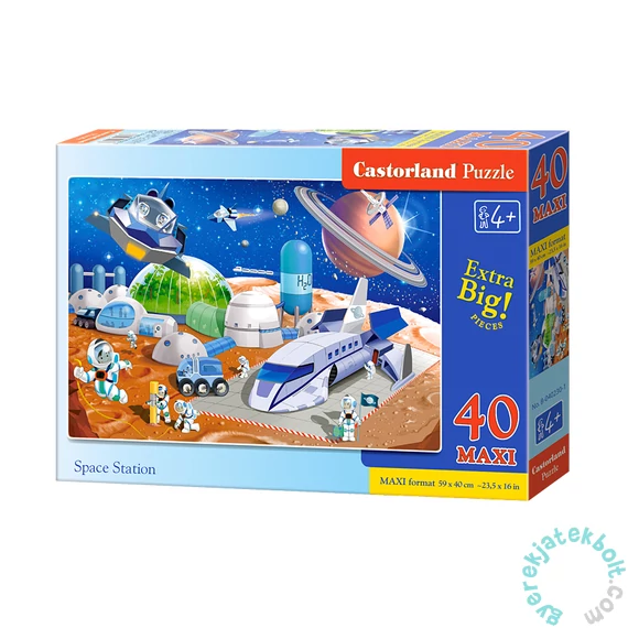 Castorland 40 db-os MAXI puzzle - Űrállomás (B-040230)