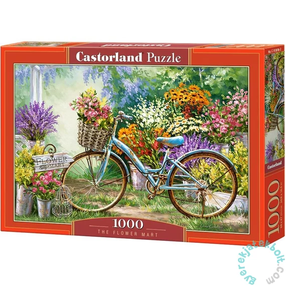 Castorland 1000 db-os puzzle - Virágpiac (C-103898)