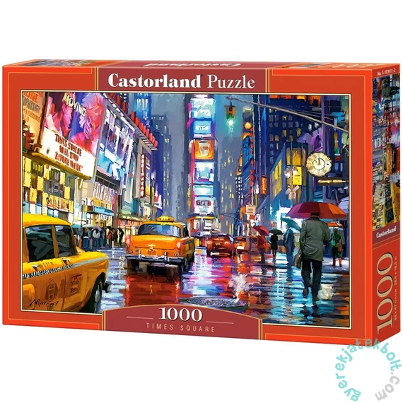Castorland 1000 db-os puzzle - Times Square, New York (C-103911)
