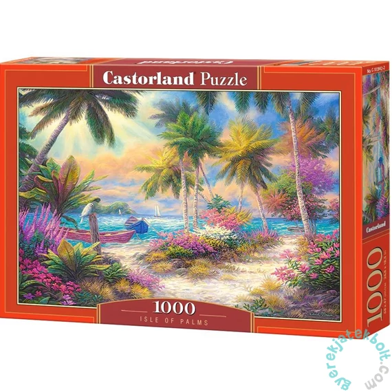 Castorland 1000 db-os puzzle - Pálmák szigete (C-103942)