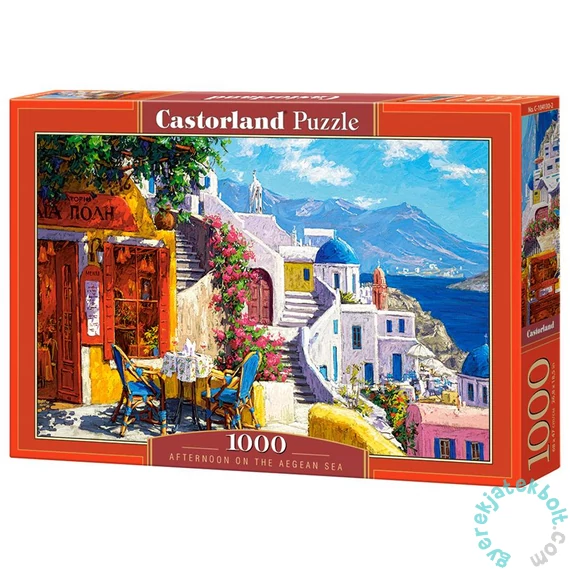 Castorland 1000 db-os puzzle - Délután az Égei-tengernél (C-104130)
