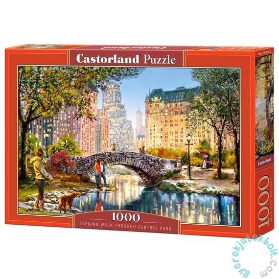 Castorland 1000 db-os puzzle - Esti séta a Central Parkban (C-104376)