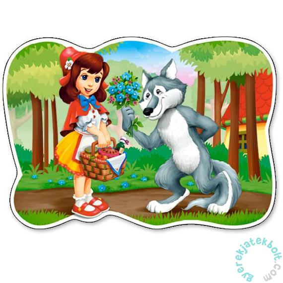 Castorland 12 Db Os Maxi Puzzle Piroska Es A Farkas B 120185 20 24 Db Os Maxi Puzzle