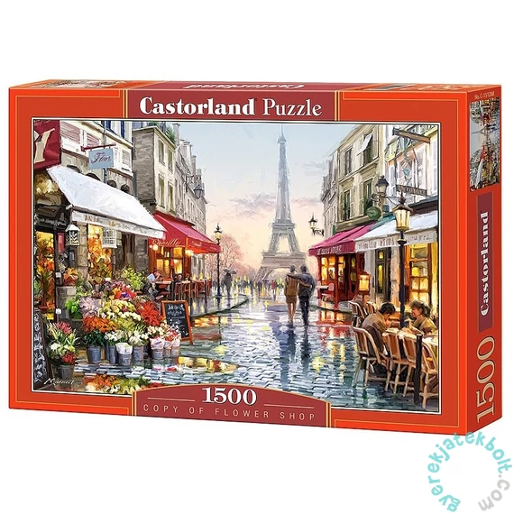 Castorland 1500 db-os puzzle - Virágbolt (C-151288)