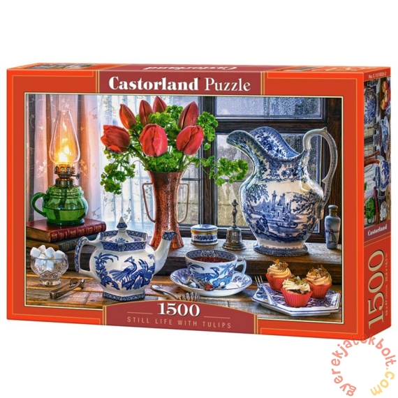 Castorland 1500 db-os puzzle - Csendélet tulipánokkal (C-151820)