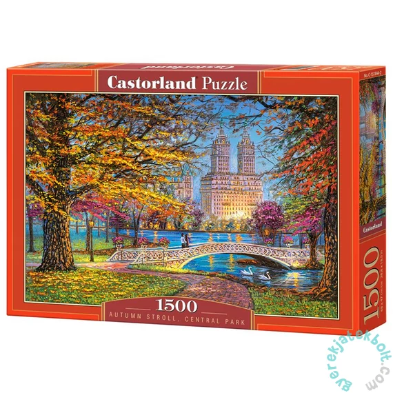 Castorland 1500 db-os puzzle - Őszi séta a Central Parkban (C-151844)