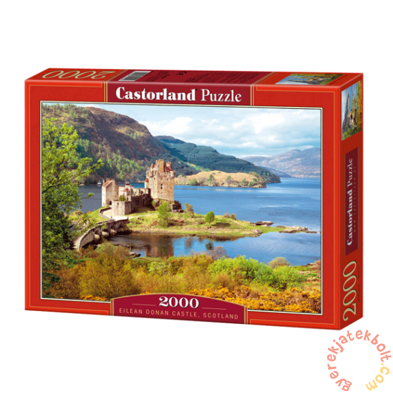 Castorland 2000 db-os puzzle - Eilean Donan Kastély, Skócia (C-200016)