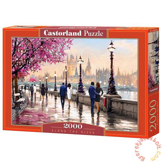 Castorland 2000 db-os puzzle - A folyó mentén (C-200566)